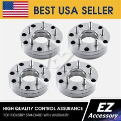 4 Wheel Adapters 4x137 To 5x4.5 Spacers 1.75" Thickness