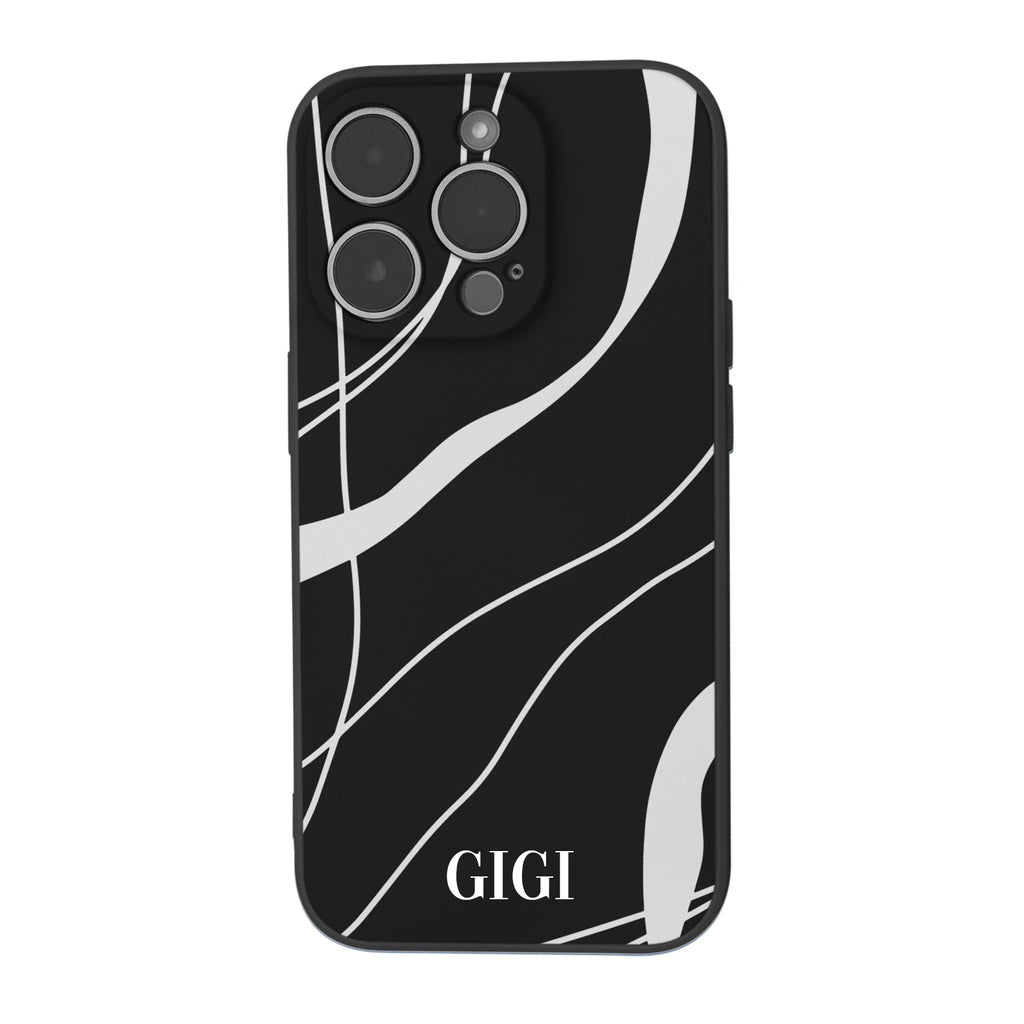 Abstract Phone Case (Black)