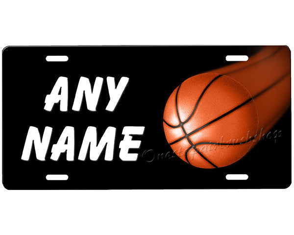 Basketball License Plate