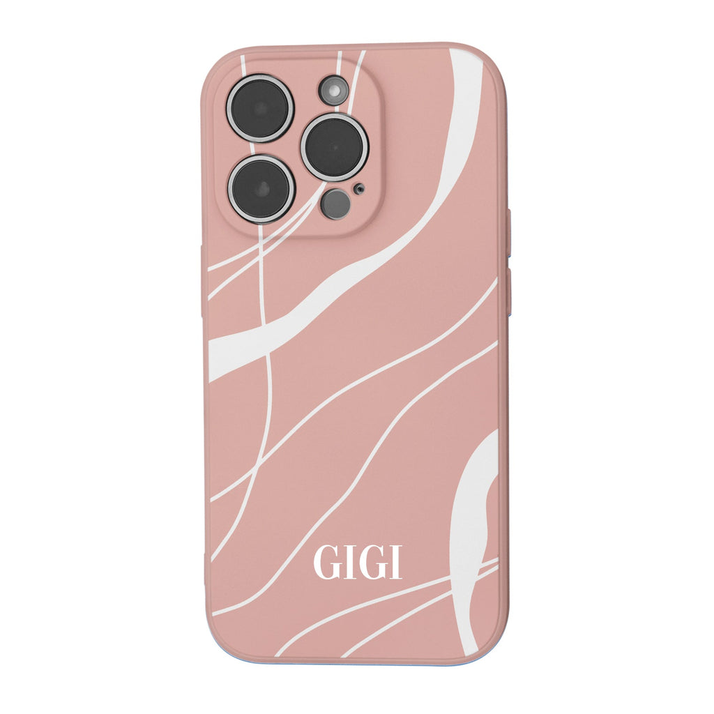 Abstract Phone Case (Pink)