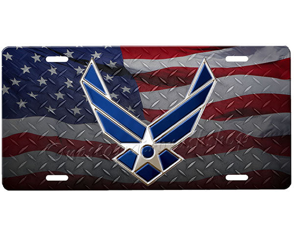 Air Force License Plate