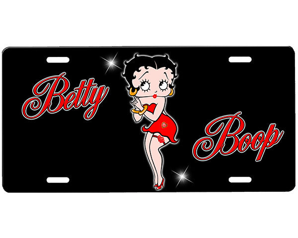 Betty Boop License Plate