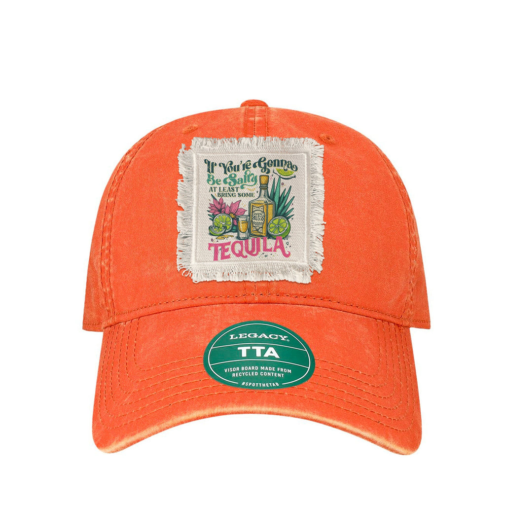 vacation hat tequila salty funny summer hat for travel vacation tequila lovers Florida vacation Mexico vacation hat