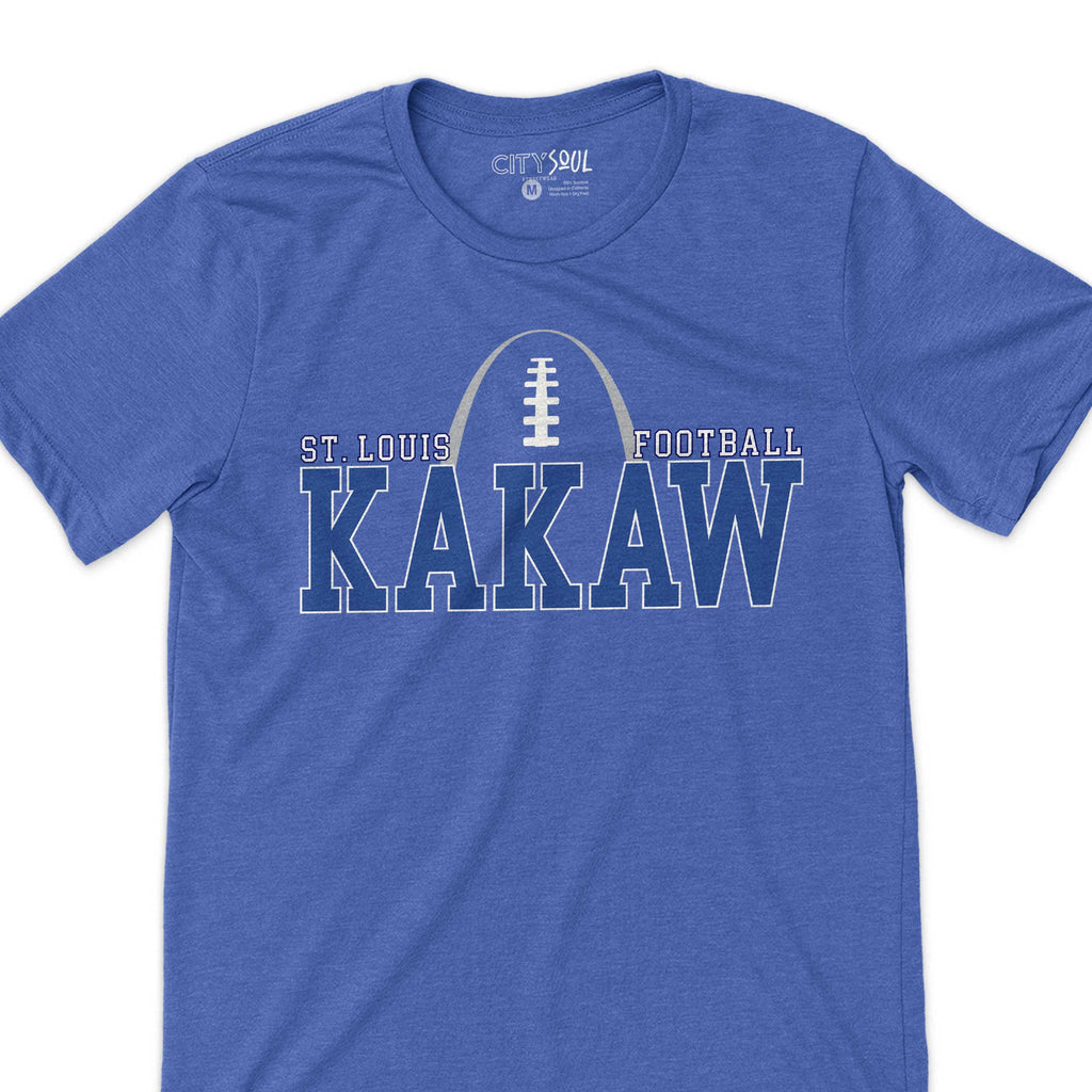 Arch Football St. Louis Football KAKAW St. Louis Football Battlehawks KAKAW Shirts